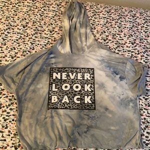 Crop top hoodie